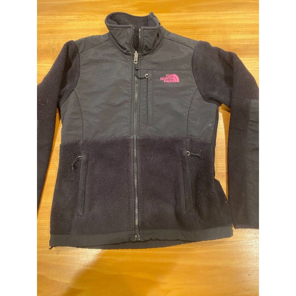 The North Face Women's Denali Fleece Jacket XS Pink Ribbon Cancer See desc